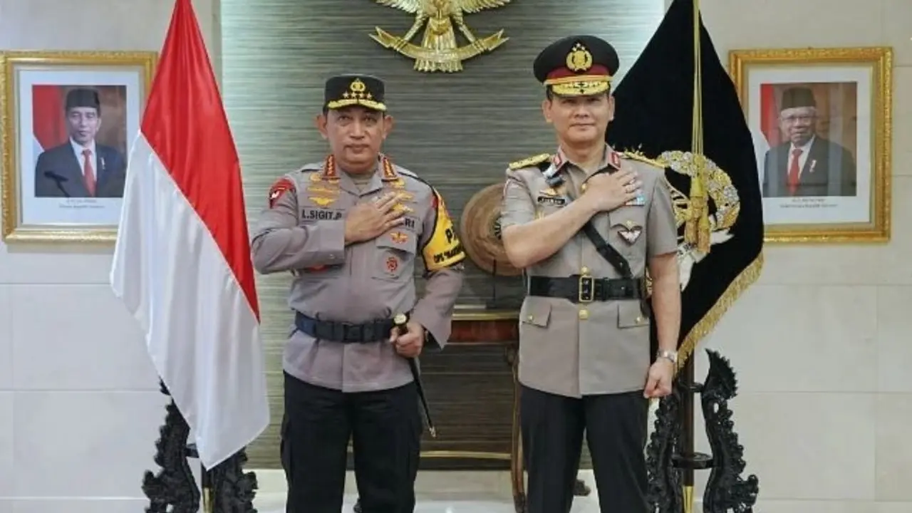 Upacara Farewell Parade Pergantian Tugas Kakorlantas Polri Irjen Firman Santyabudi