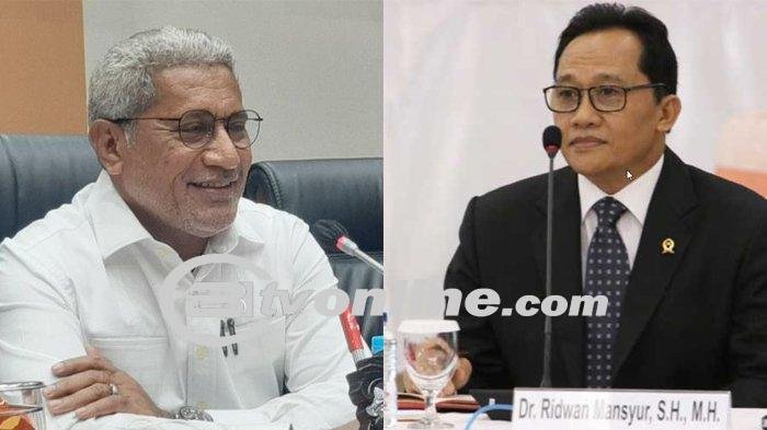 Presiden Jokowi Lantik Hakim MK Ridwan Mansyur dan Kepala BNN Marthinus Hukom