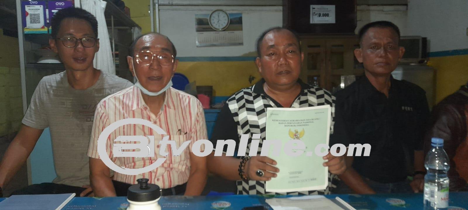 Kapten Lawyer Budi Utomo,SH,MH,CIL Somasi Jaksa Agung Muda Inteljen RI Terkait Perkara Tanah Di Desa Kadu, Tangsel