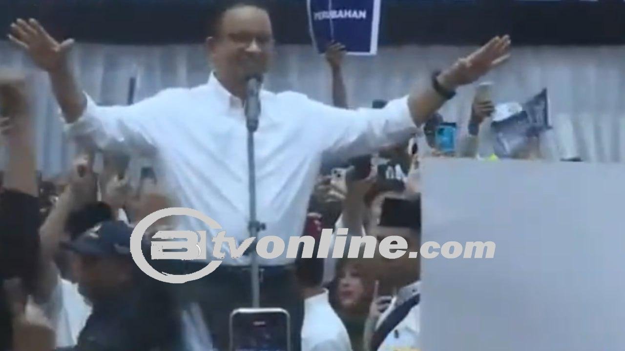 Menggelegar! Pidato Capres Anies Temui Masyarakat Sumut di GOR Pancing Medan
