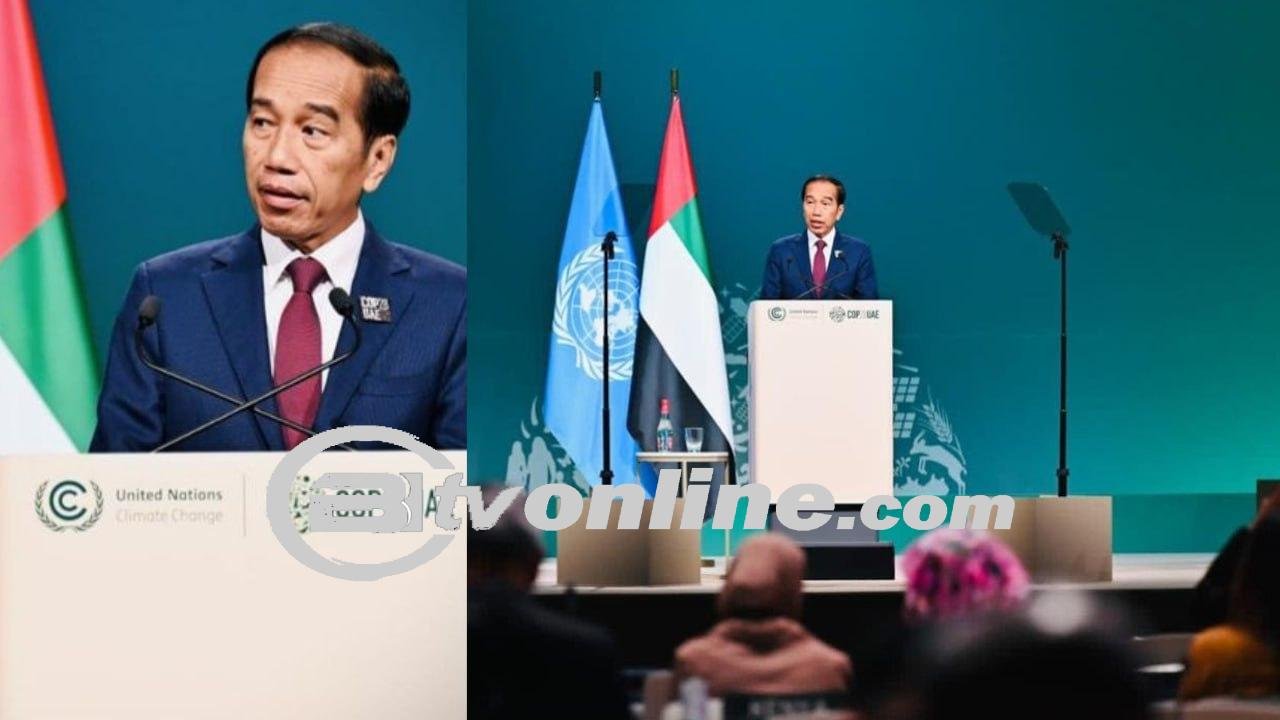Pidato Presiden Jokowi pada KTT Perubahan Iklim COP28, di Dubai