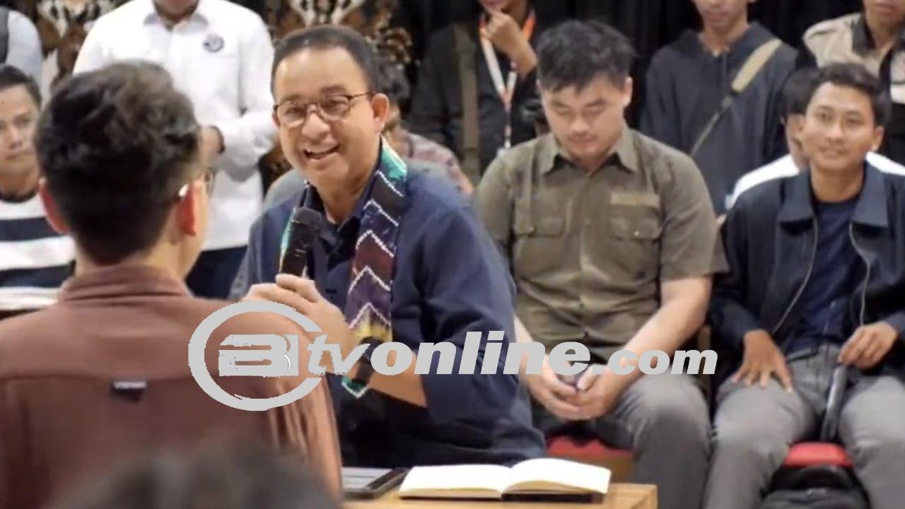 ‘Desak’ Anies Baswedan Tanya Jawab Dengan Mahasiswa di Banjarmasin