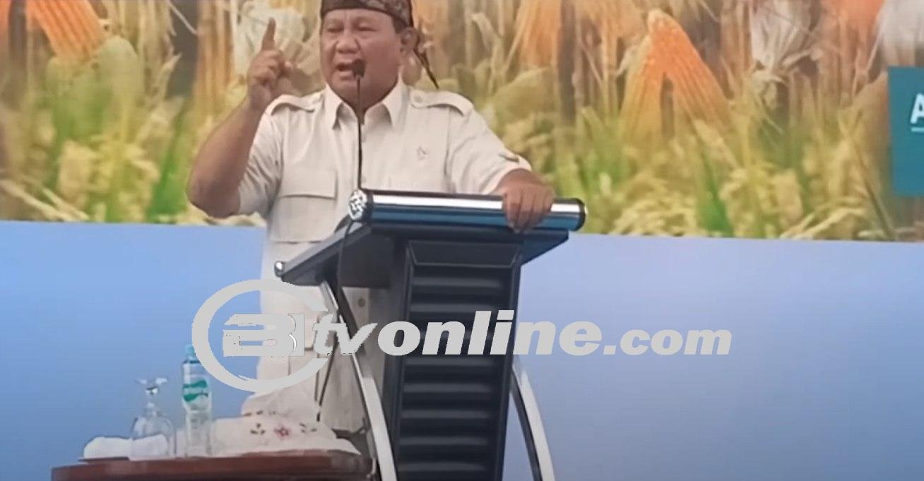 Hadir di Sumedang, Prabowo Khawatir yang Ejek Food Estate adalah Antek Asing
