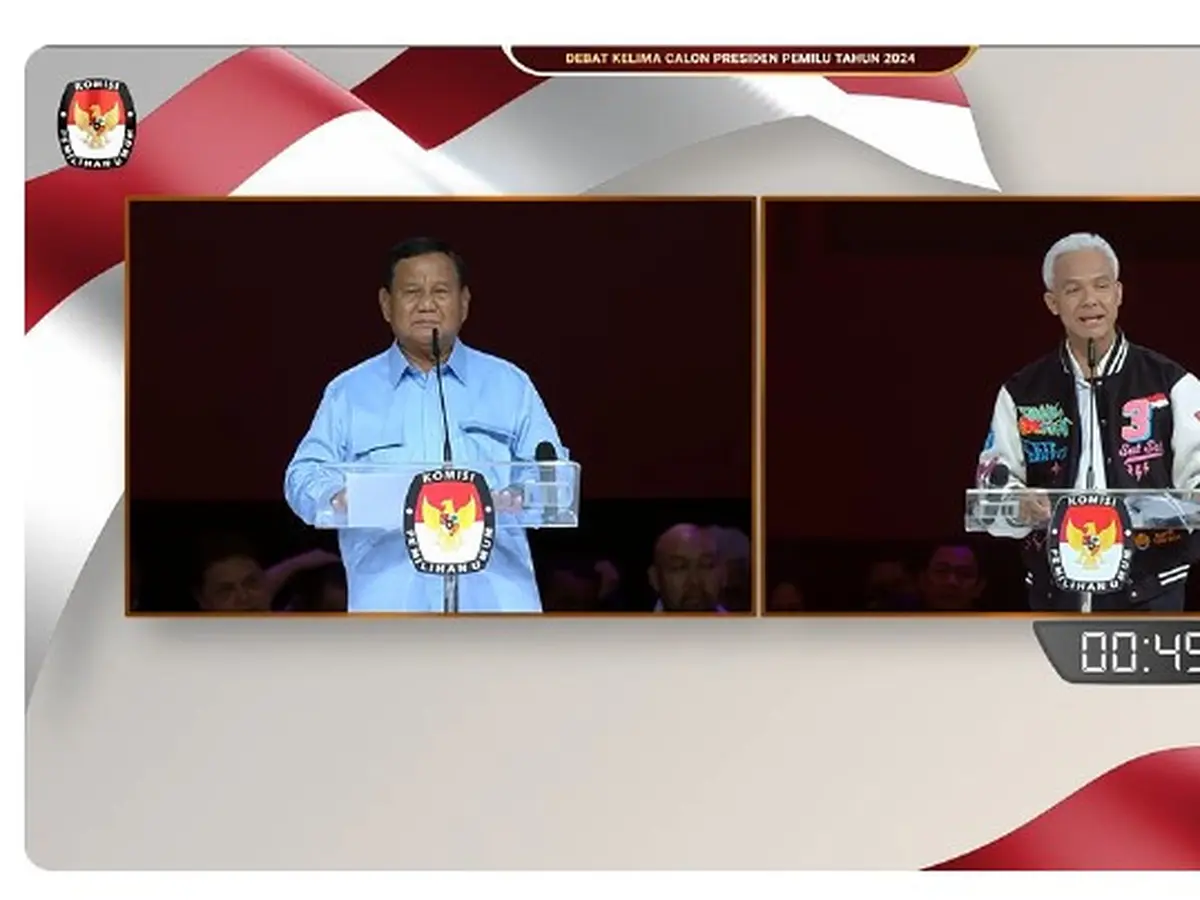 Perdebatan Ganjar vs Prabowo tentang Internet Gratis vs Makan Siang Gratis