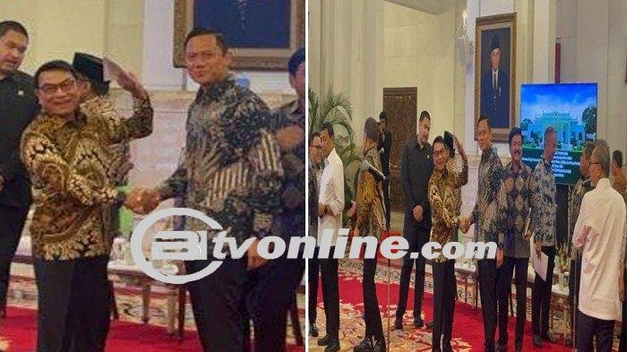 Moeldoko Bongkar Isi Percakapan Dengan AHY Saat Salaman di Istana