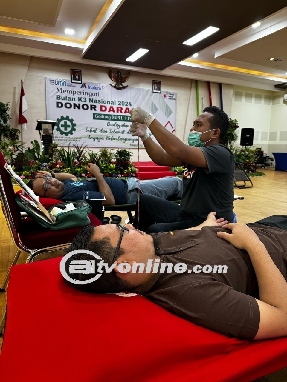 Tutup Bulan K3 2024, INALUM Gelar Donor Darah di Tanjung Gading