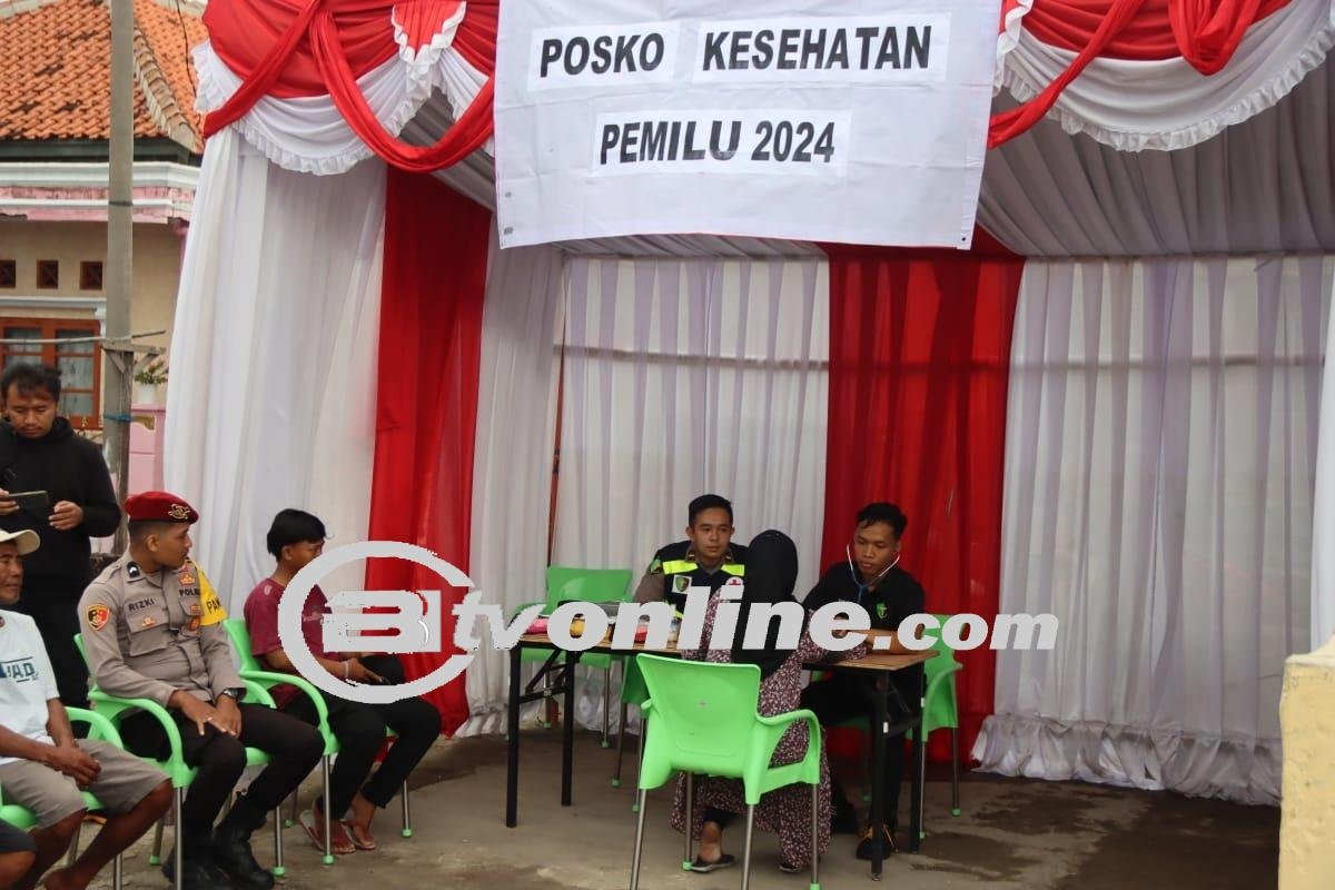 Polres Metro Jakpus Berikan Posko Kesehatan untuk Petugas Pemilu 2024