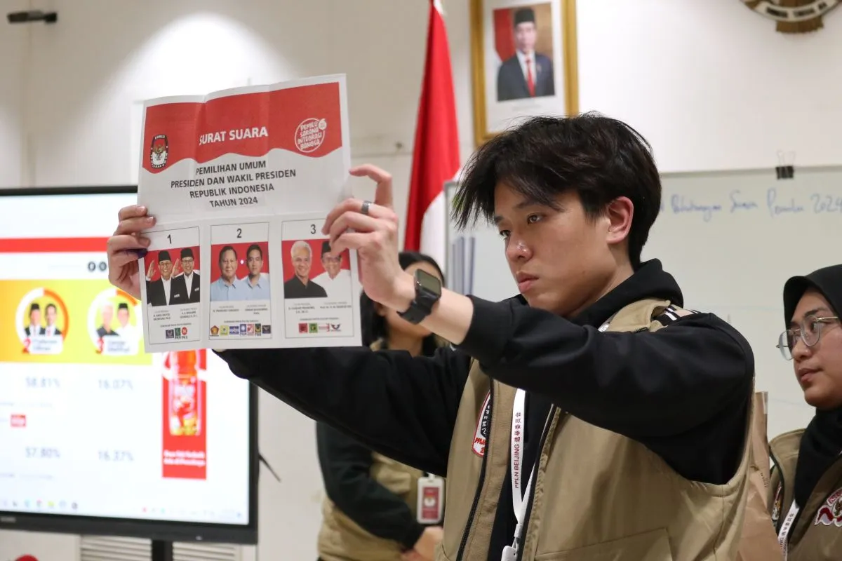 Suara Prabowo-Gibran Unggul di 2 TPS Pemungutan Suara Susulan di Tangerang Selatan