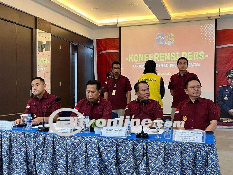 Warga Negara Jepang DPO Interpol Ditangkap di Batam