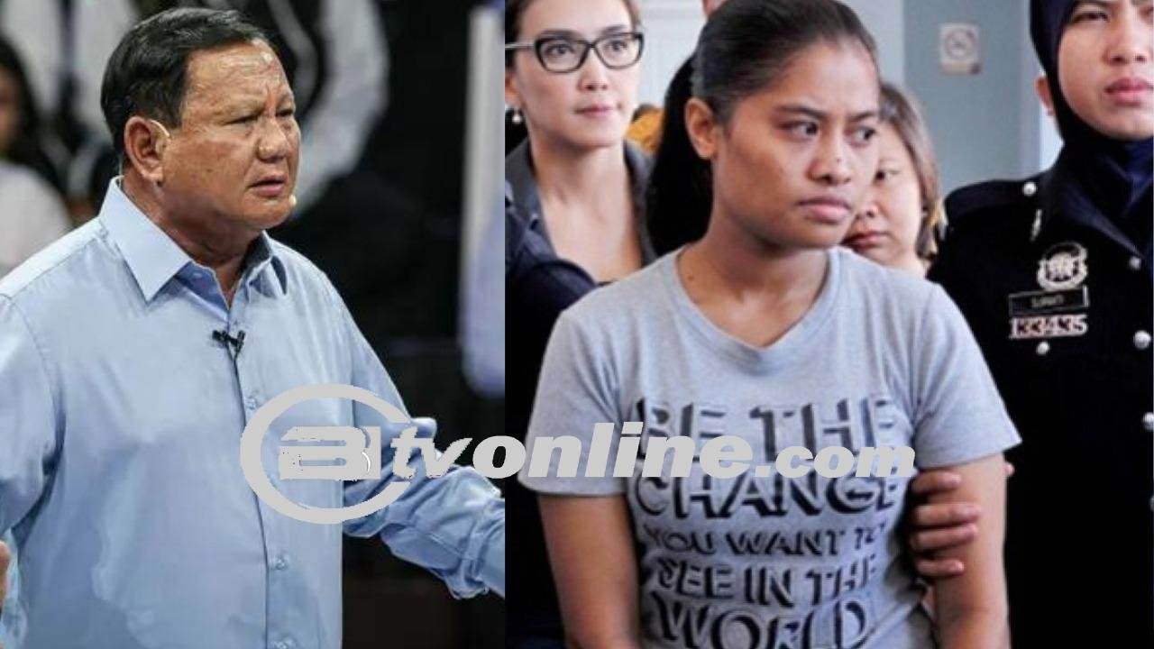 Prabowo Cerita Pengalaman Bebaskan Wilfrida dari Hukuman Gantung di Malaysia