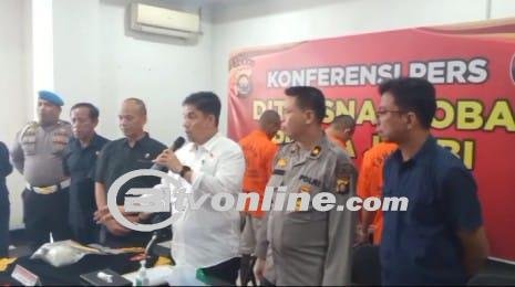 Ditresnarkoba Polda Jambi kembali berhasil mengungkap jaringan sindikat peredaran Narkotika lintas provinsi