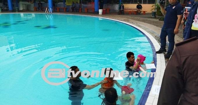 Rekonstruksi Detik-Detik Yudha Arfandi Menenggelamkan Dante di Kolam Renang