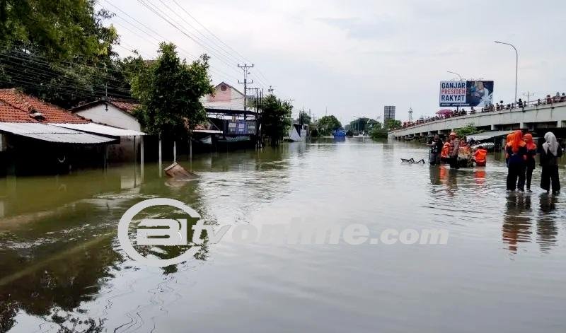 Banjir di Demak Mulai Surut, Kerugian di Perkirakan Capai Rp117 Miliar