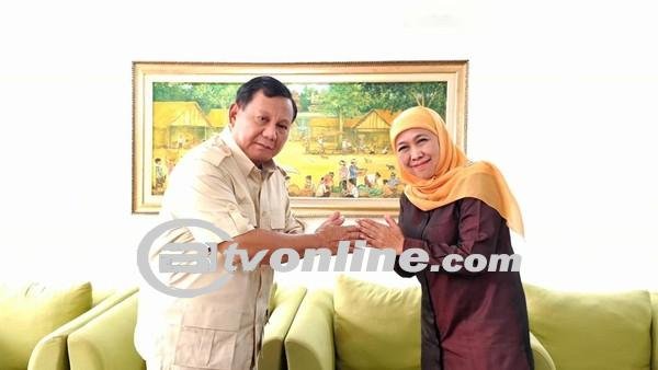 Khofifah Indar Parawansa Ucapkan Selamat kepada Prabowo