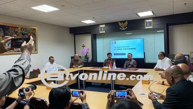 Menko Polhukam Hadi Silaturahmi ke PGI, Dialog untuk Kedamaian dan Keharmonisan