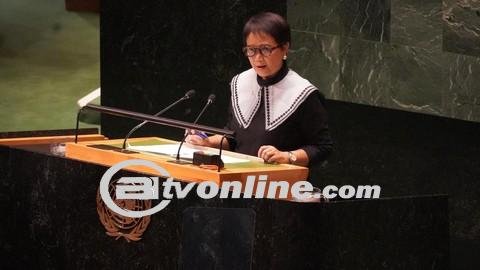 Menlu RI Serukan UE Gunakan Nurani untuk Menghentikan Kekejaman di Palestina