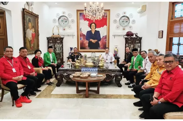 Bahas Kecurangan Pemilu, Megawati Kumpulkan Ganjar-Mahfud dan Ketum Parpol