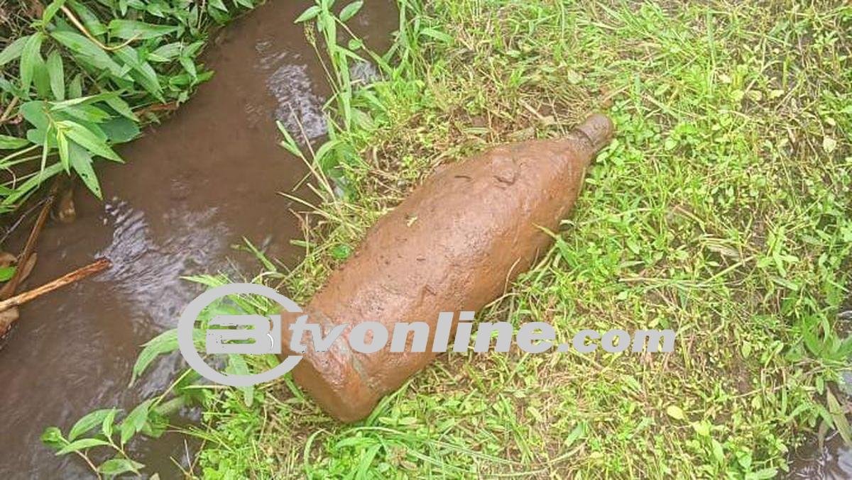 Geger! Temuan Benda Diduga Mortir di Kembaran, Banyumas