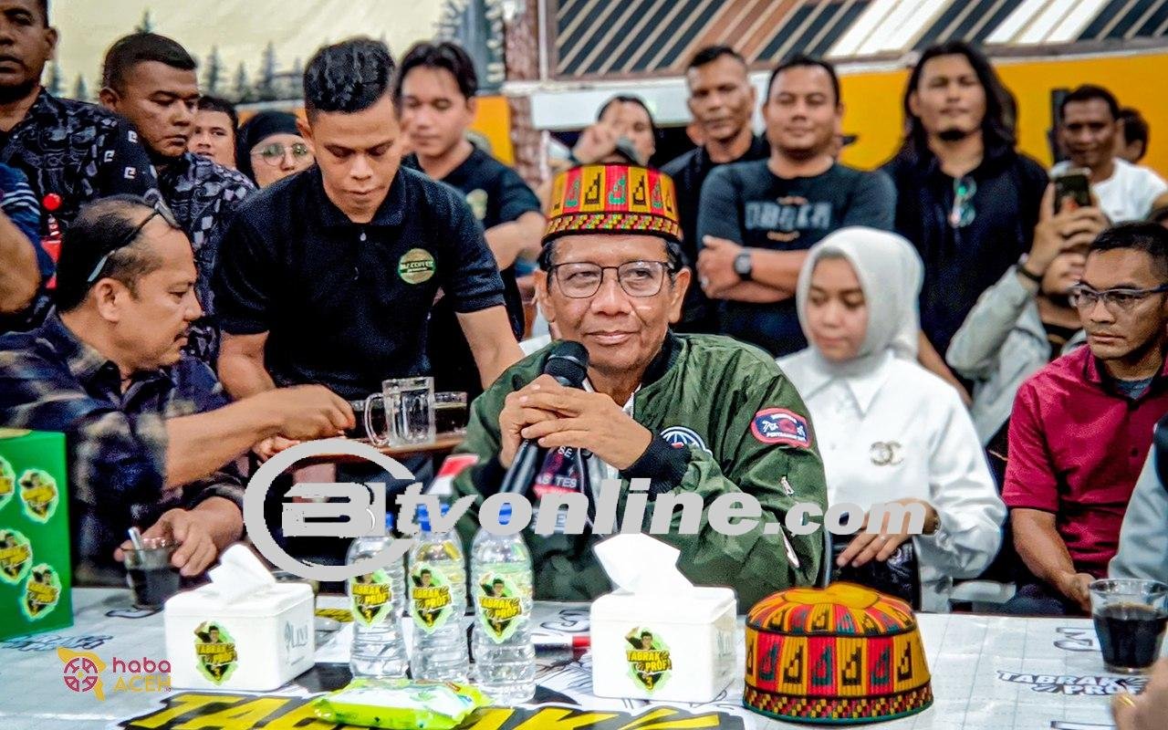 Dicecar Oleh Warga Aceh, Mahfud MD Jawab Isuh Aceh Tak Tau Berterima Kasih