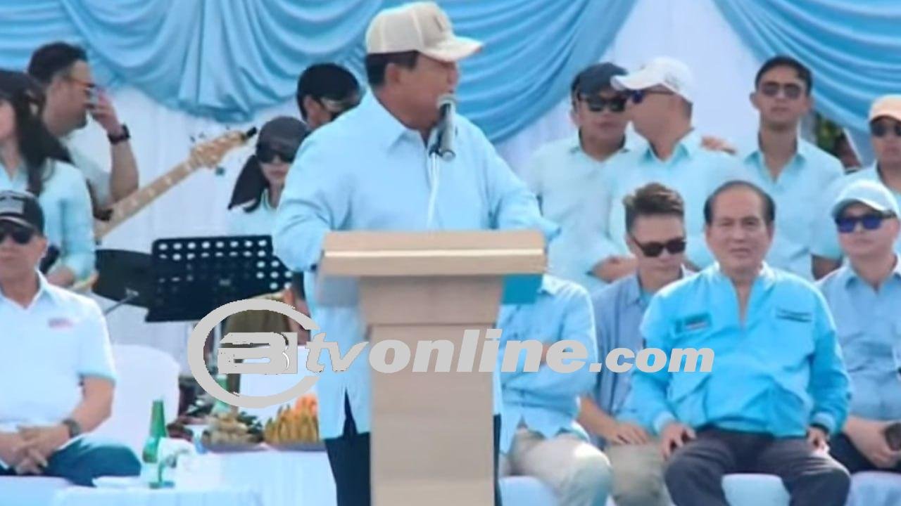 Orasi Prabowo di Manado, Kemiskinan di Indonesia Akan Hilangkan