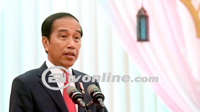 Presiden Jokowi Membahas Tantangan Global dan Konflik di Rapim TNI-Polri