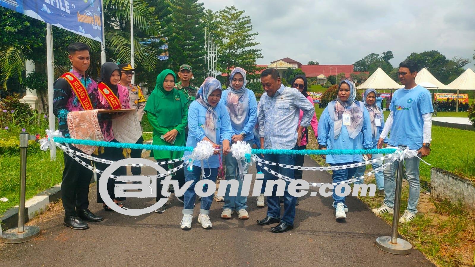 Sekda Buka Jambore PKK Spesial Tingkat Kabupaten Tanjabtim