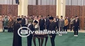 Arsul Sani Pamit, Amir Uskara Dilantik Sebagai Wakil Ketua MPR