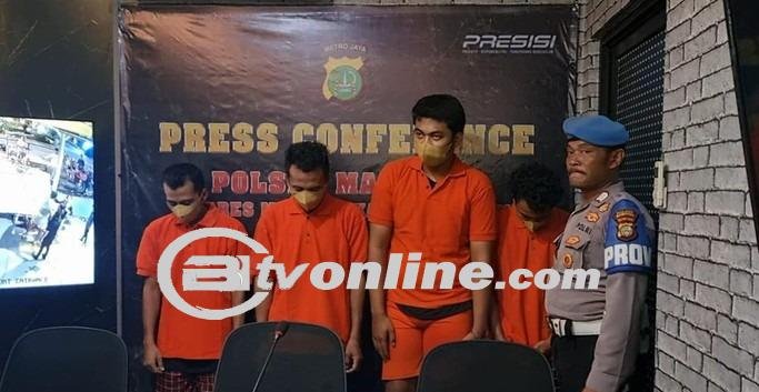 4 Tersangka Ditangkap Terkait Kasus Penusukan di Kafe MB Kemang