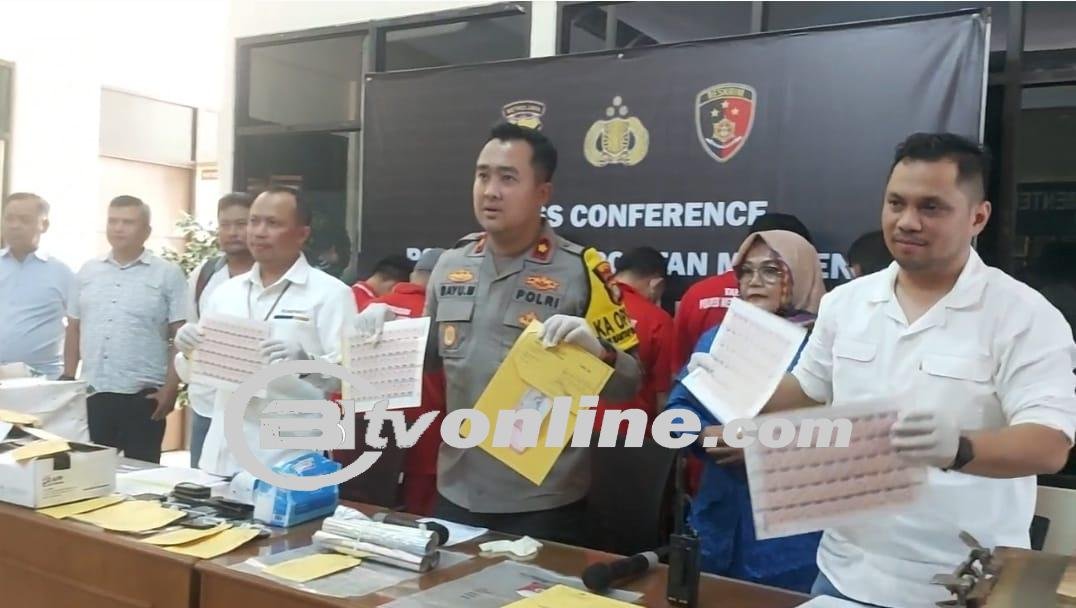 Polsek Metro Menteng Ringkus Enam Pelaku Pemalsuan Materai Tempel