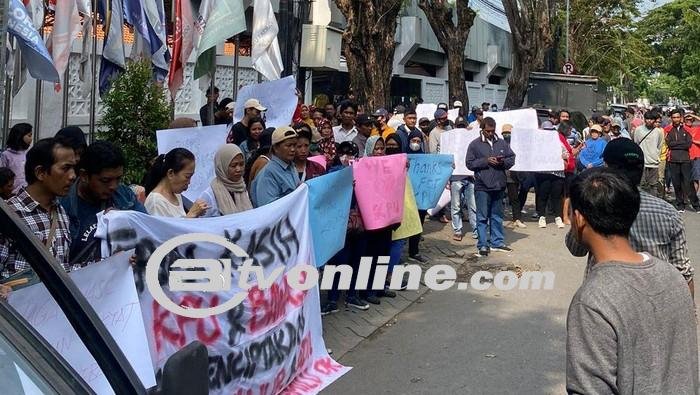 Aksi Damai Aliansi Pemuda Peduli Demokrasi: Suara Dukungan untuk Keberlangsungan Pemilu 2024