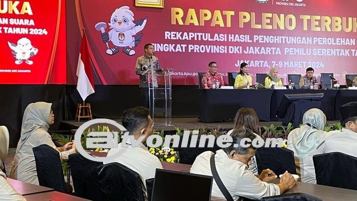 Rapat Pleno Terbuka KPU DKI Jakarta, Kehadiran Saksi dan Proses Rekapitulasi Suara