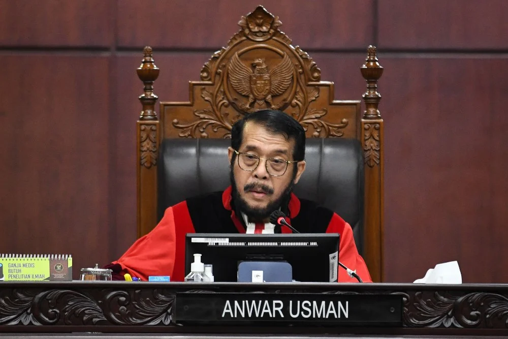 Anwar Usman Terbukti Melanggar Kode Etik, Diberi Sanksi Teguran 