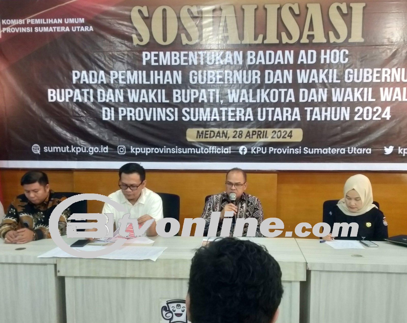 Sosialisasi Pembentukan Badan Ad Hoc Pilkada 2024,Langkah Strategis Menuju Pemilihan Yang Berintegritas