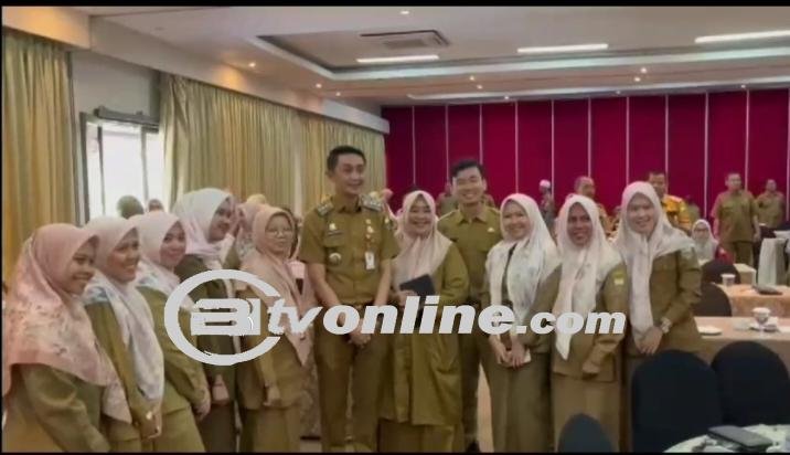 PJ BUPATI  BACHYUNI DELIANYAH HADIRI RAKOR SINERGI DAN PENGUATAN PEMBERANTASAN KORUPSI