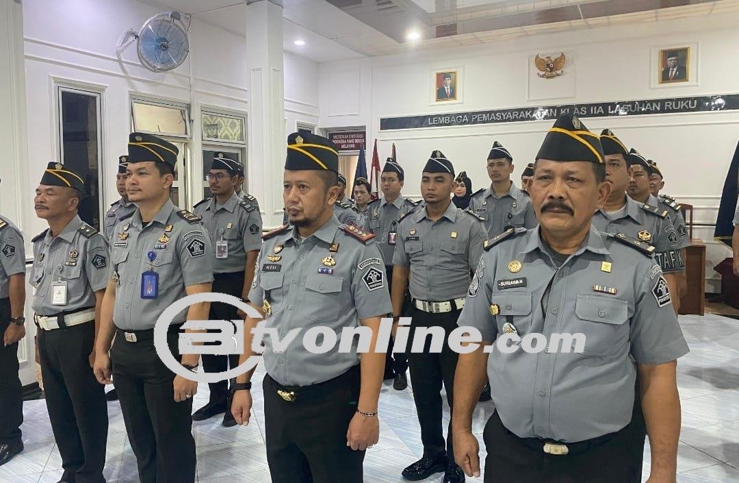 Lapas Labuhan Ruku Peringati Hari Bakti Pemasyarakatan ke-60 Secara Virtual