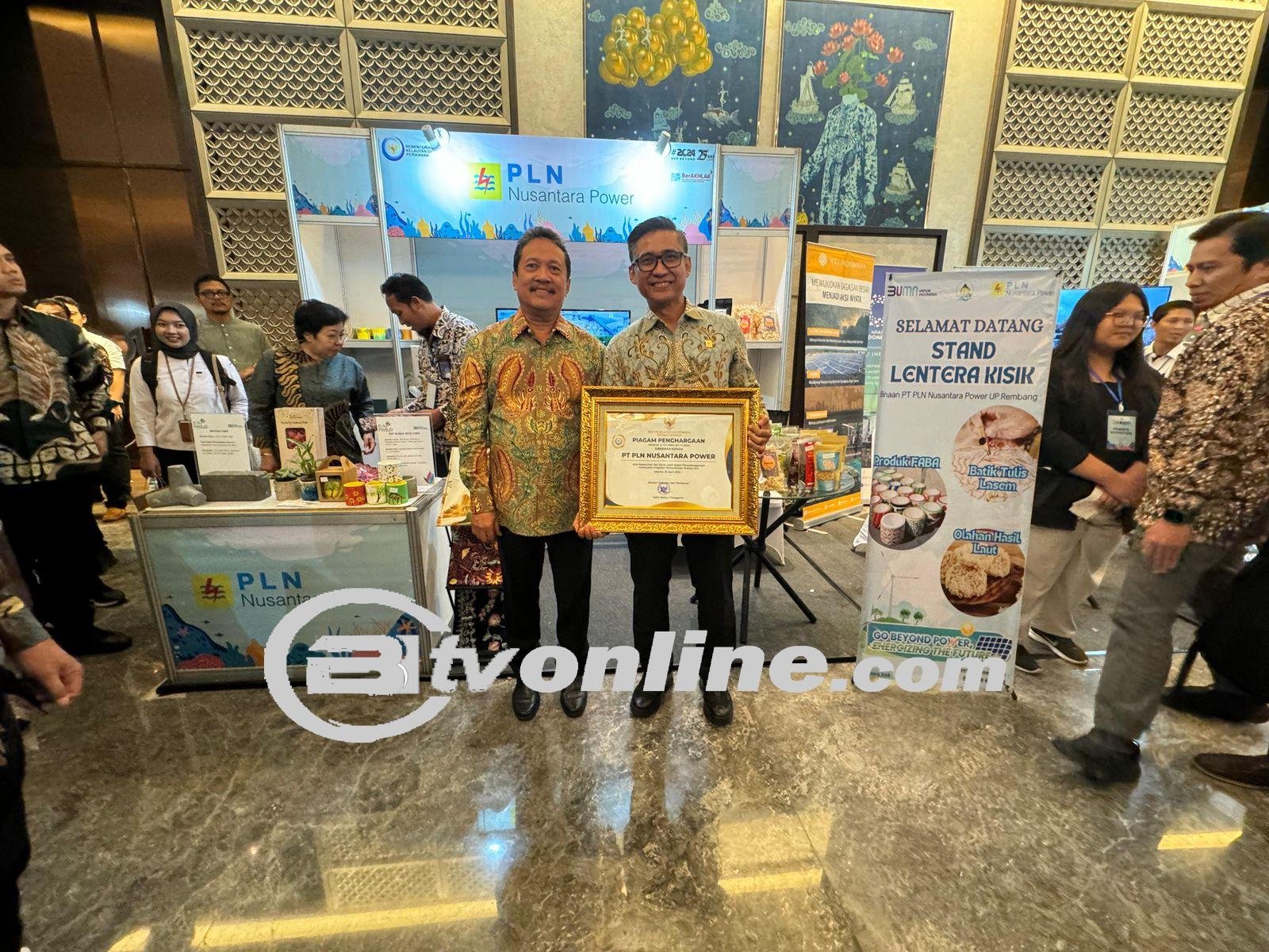 PLN Nusantara Power Raih Penghargaan dari KKP Atas Kontribusi Berwawasan Lingkungan