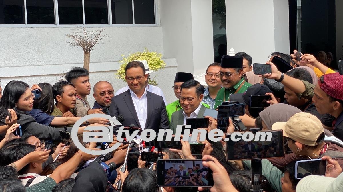 Anies Baswedan dan Cak Imin Hadiri Rapat Pleno Penetapan Prabowo-Gibran di KPU