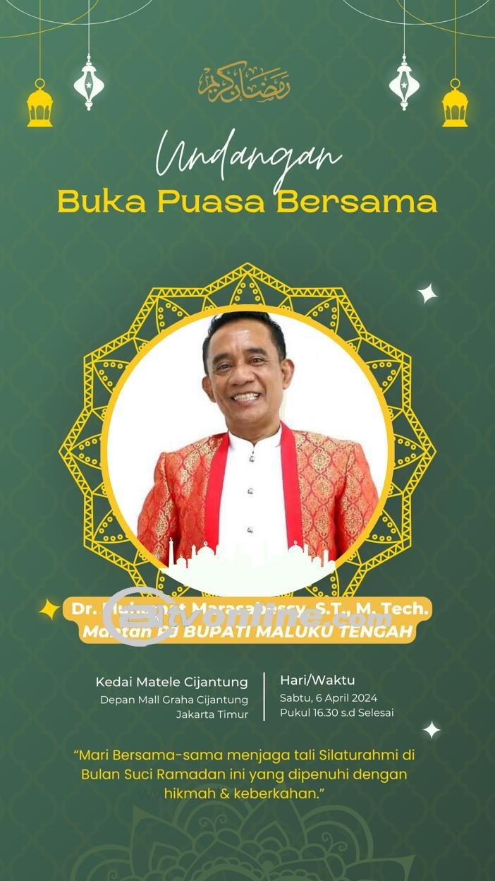 DR Muhamat Marasabessy Siap Rebut Kursi Maluku Tengah