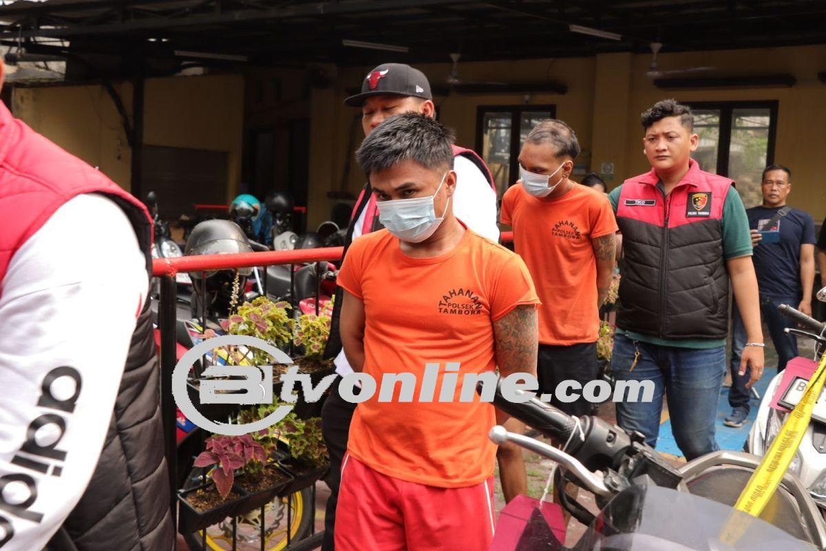 3 Tersangka Pencurian Sepeda Motor Ditangkap, Uang Hasil Dibuat Judi Slot dan Beli Narkoba!