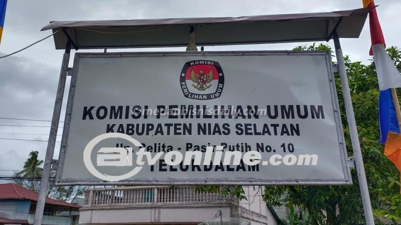 KPU Nias Selatan Dituding Meloloskan Saksi Parpol Menjadi Anggota PPK, Ancam Dilaporkan ke DKPP