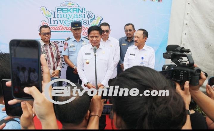 Pj Gubsu Resmikan Bus Perizinan Berusaha : Kemudahan Perizinan Dorong Peningkatan PAD