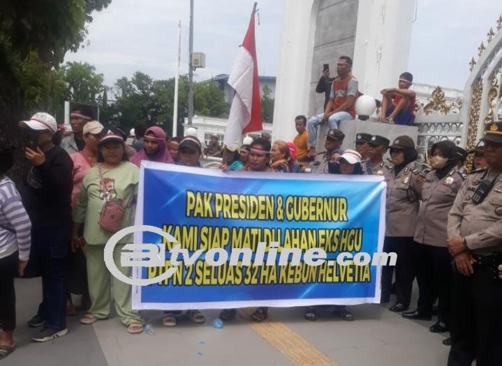 Desakan Realisasi Sengketa Tanah Eks HGU PTPN 2 Kepada Gubernur Sumatera Utara