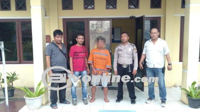 Pelaku Pencurian Dengan Kekerasan Diamankan Oleh Personil Polsek Siantar Martoba