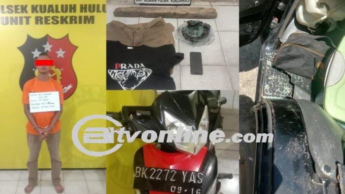 DG Ditangkap Polres Labuhanbatu karena Memukul Sopir yang Menolak Dipungli Saat Ganti Ban dengan Broti