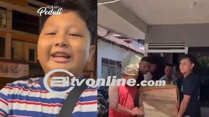 Tragedi Kecelakaan Merenggut Nyawa Fhio, Bocah Penjual Makaroni Yang Viral Karena Sikap Ramah