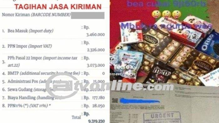 Wanita TKW Menolak Bayar Pajak Rp9 Juta Atas Pembelian Coklat Rp1 Juta, Barang Ditahan Bea Cukai