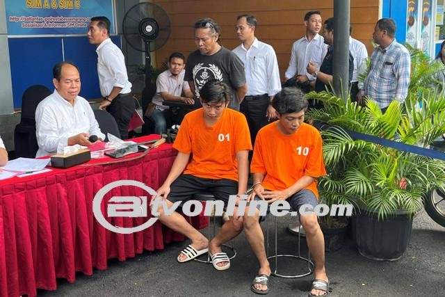 2 Anggota Gangster Ditetapkan Sebagai Tersangka Pembacokan di Meteseh, Semarang