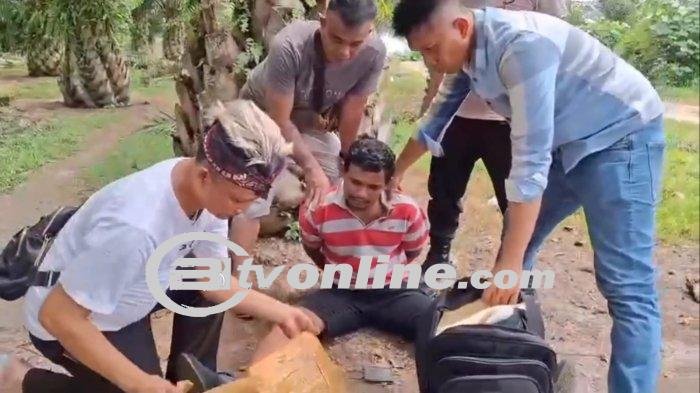 Polisi Berhasil Tangkap Warga Aceh Timur Bawa 18 Paket Sabu di Batubara!