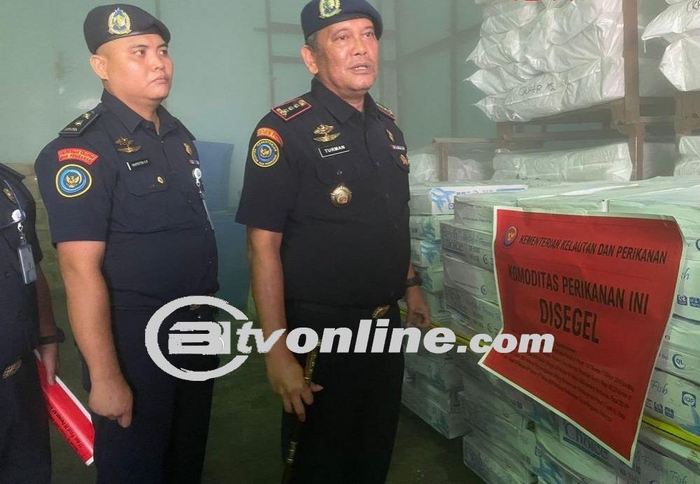 PSDKP Batam Berhasil Menindak Ikan Impor Ilegal di Kota Batam