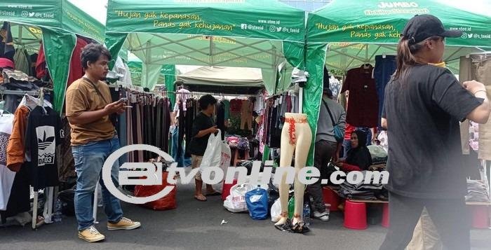 Pedagang CFD Keluhkan Penurunan Omzet, Polisi Berkuda Jadi Sorotan Warga